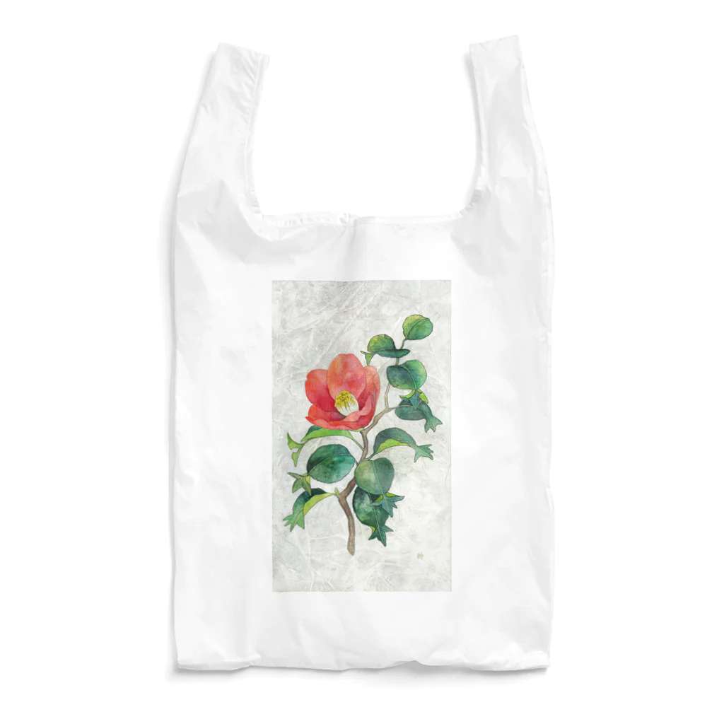 透月糖花の梵天椿 Reusable Bag