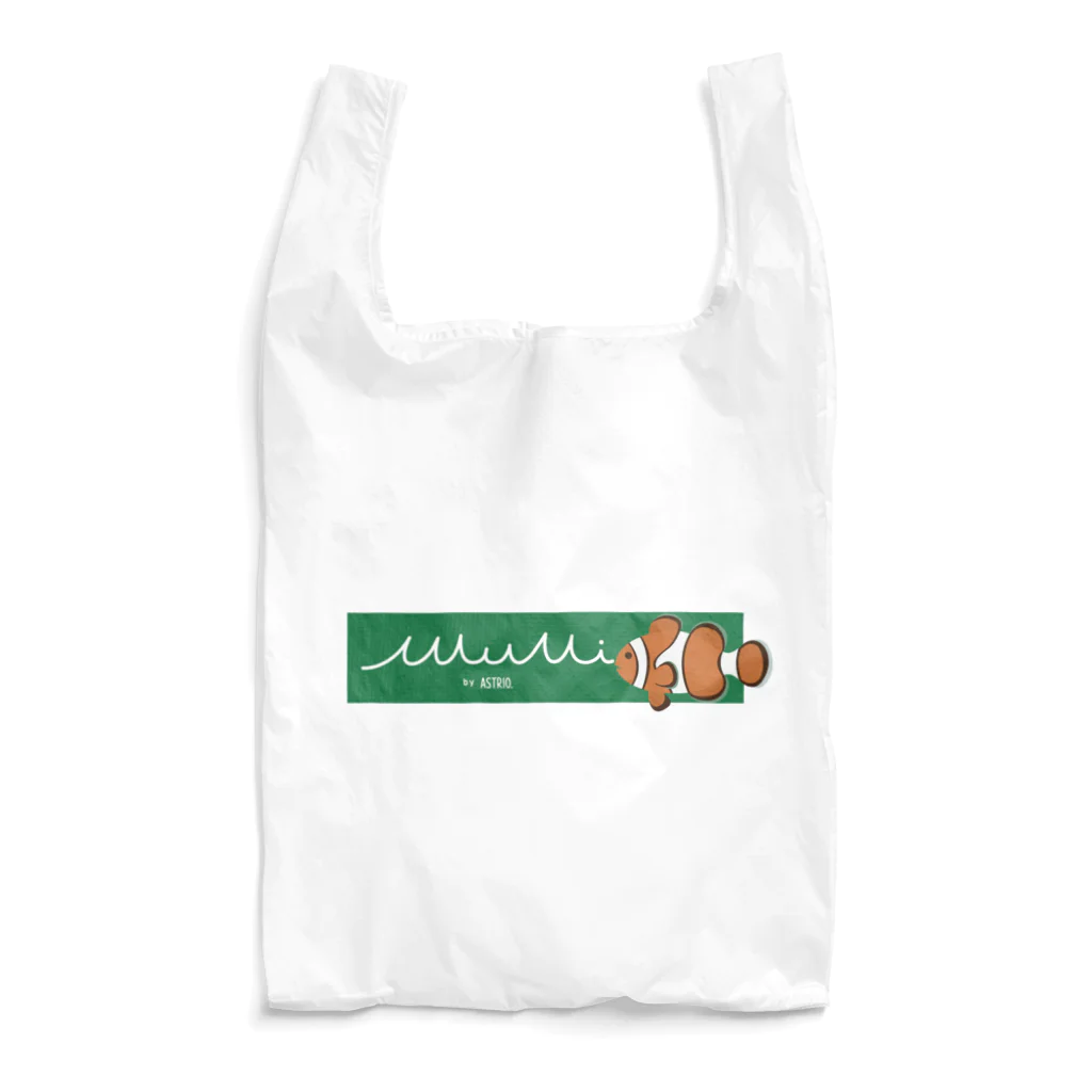 Astrio SUZURI店のバナーロゴ+カクレクマノミ Reusable Bag