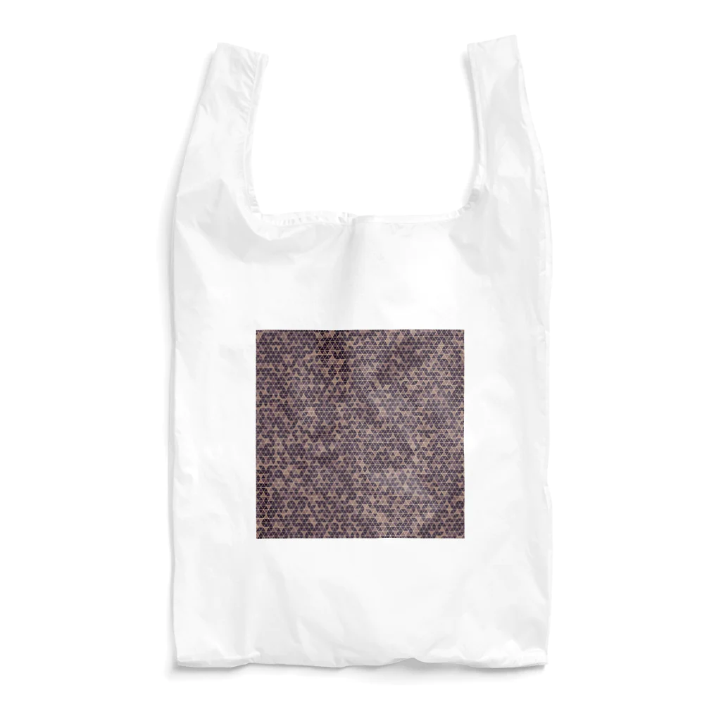 水彩屋のモザイク・チョコレート Reusable Bag