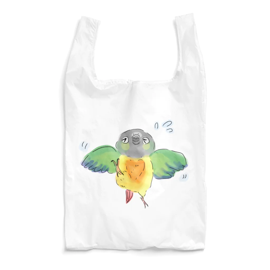 アキクサインコとウロコインコのこわがりウロコインコ Reusable Bag