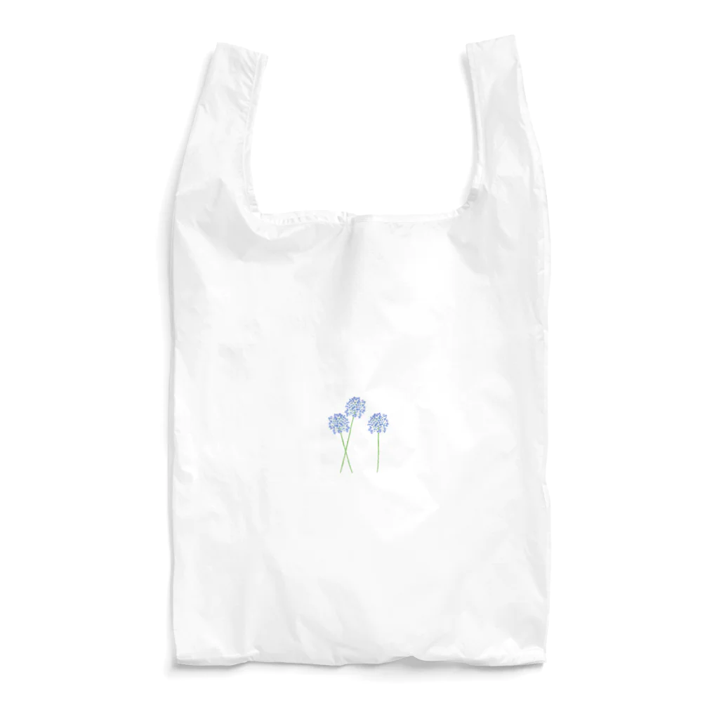 leap flower.のアリウム・ブルーパフューム Reusable Bag