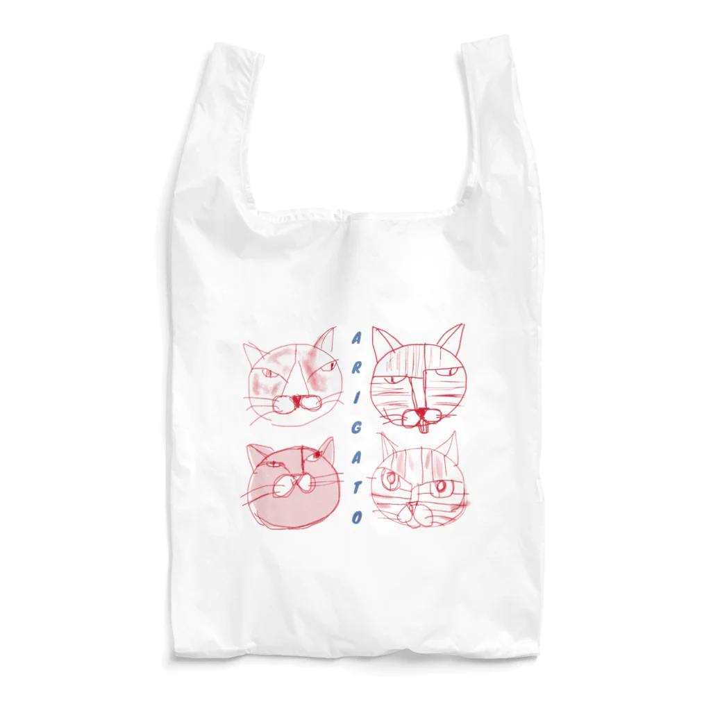 ニャンモナイト商會のARIGATO4 別カラー Reusable Bag