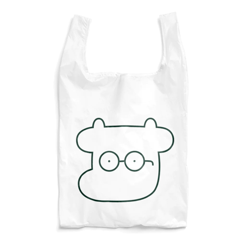 ミルトミタルのおみせの焼肉おじさんのツインカウ-しろ Reusable Bag