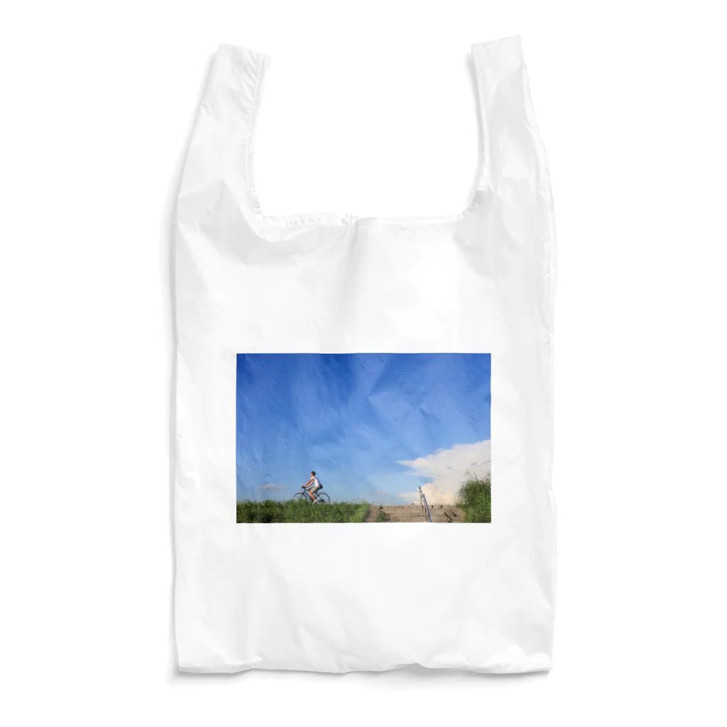 photo-kiokuの青空 Reusable Bag