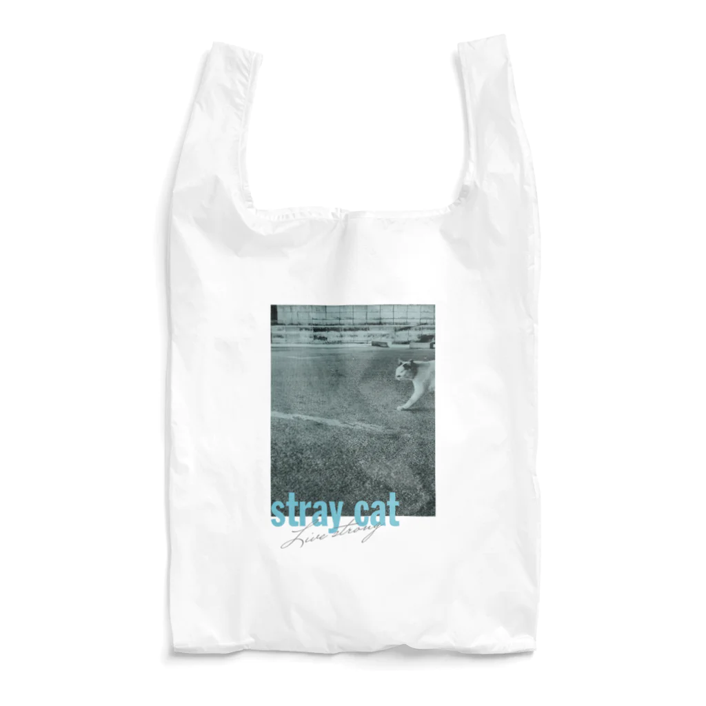 LONESOME TYPE ススのSTRAY CAT Live strong B Reusable Bag