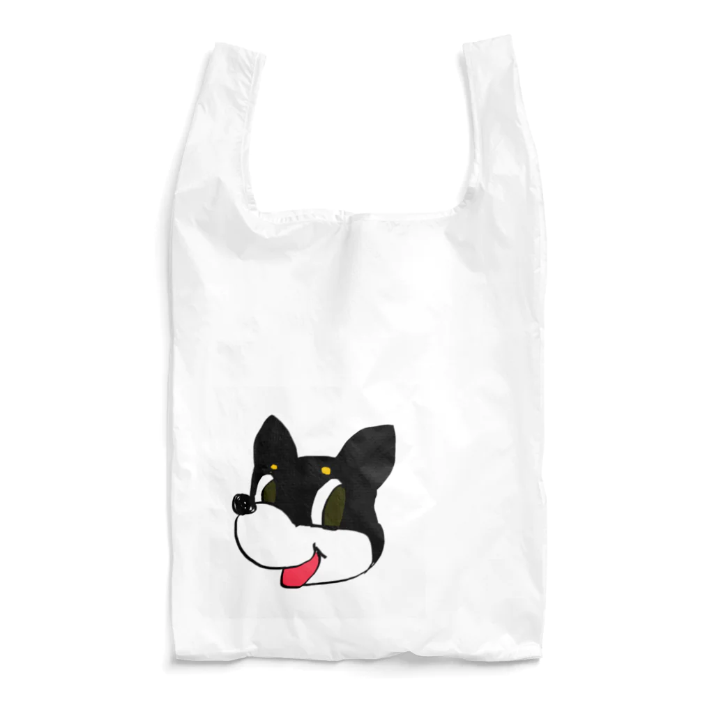 はるじろ☔️🐶☔️✨🍀のなにかににている黒柴 Reusable Bag