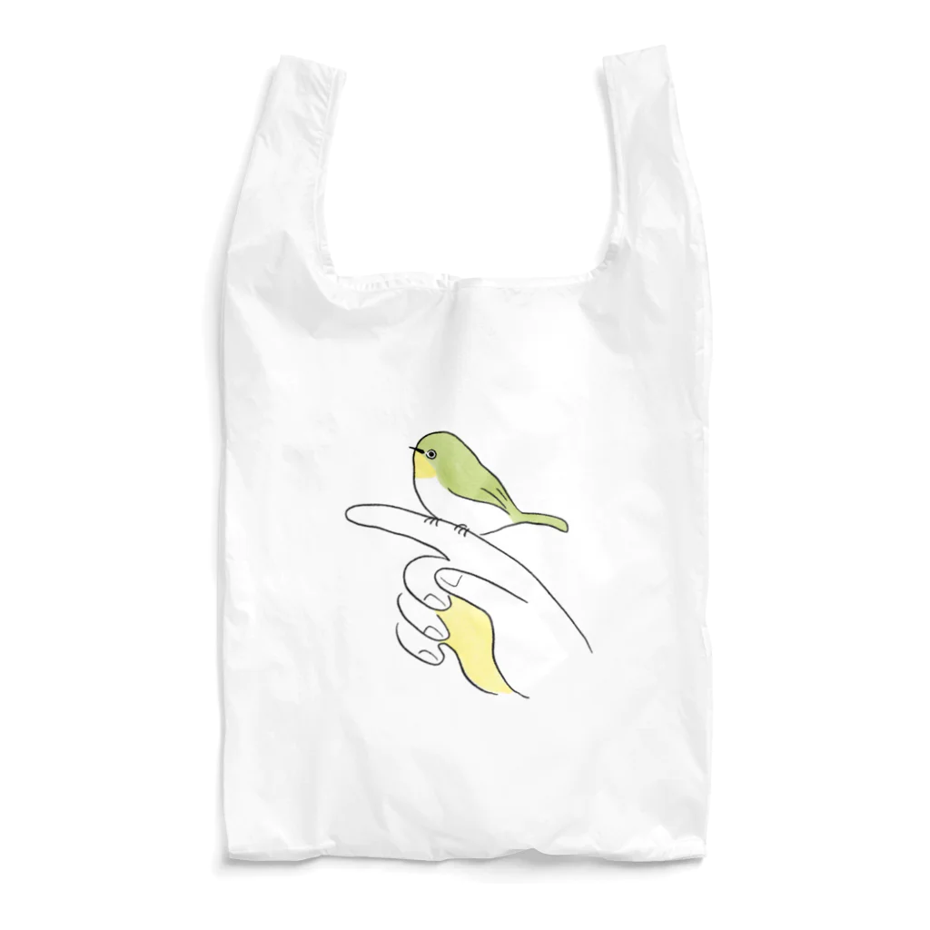 さとうりさの手乗りメジロ Reusable Bag