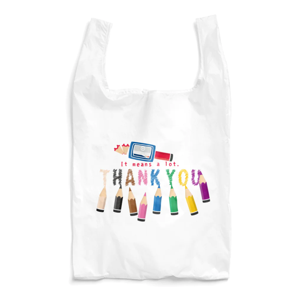 イラスト MONYAAT のちびた色鉛筆*A Reusable Bag