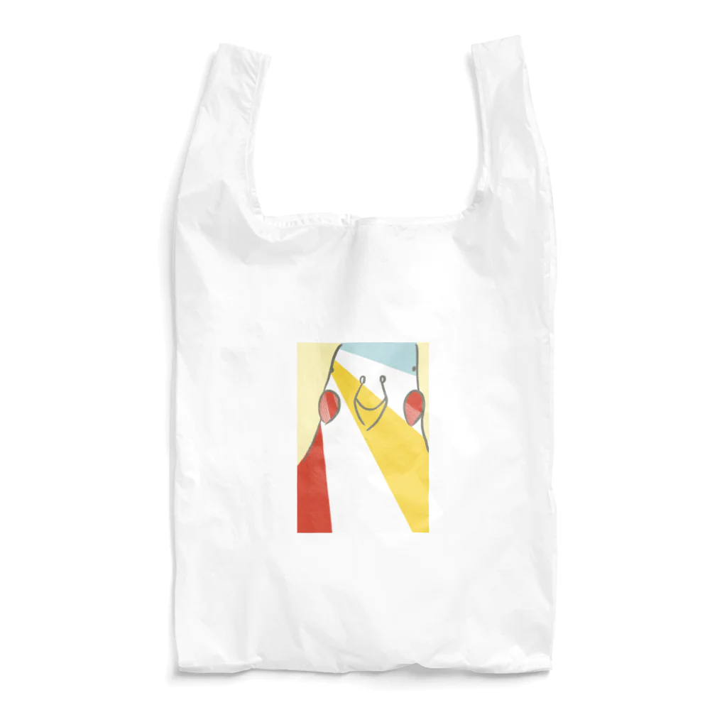 Marin_のカラフルインコ Reusable Bag