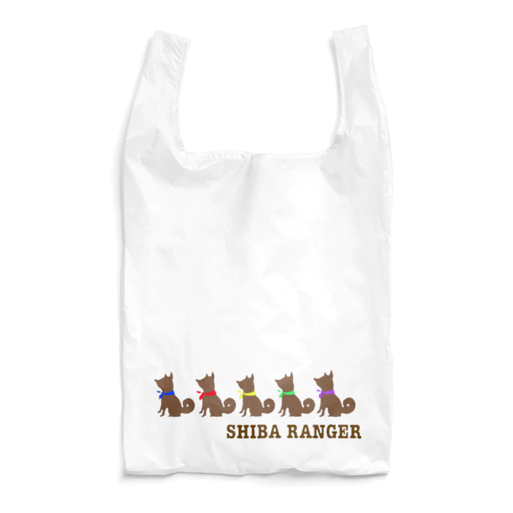 117shiba の柴レンジャー🐶（ブラウン） Reusable Bag