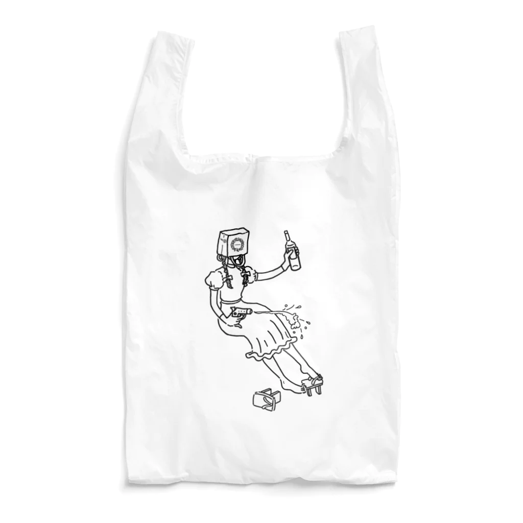 ワタシはキサキ🪅🐉☁️の無意味ちゃん Reusable Bag