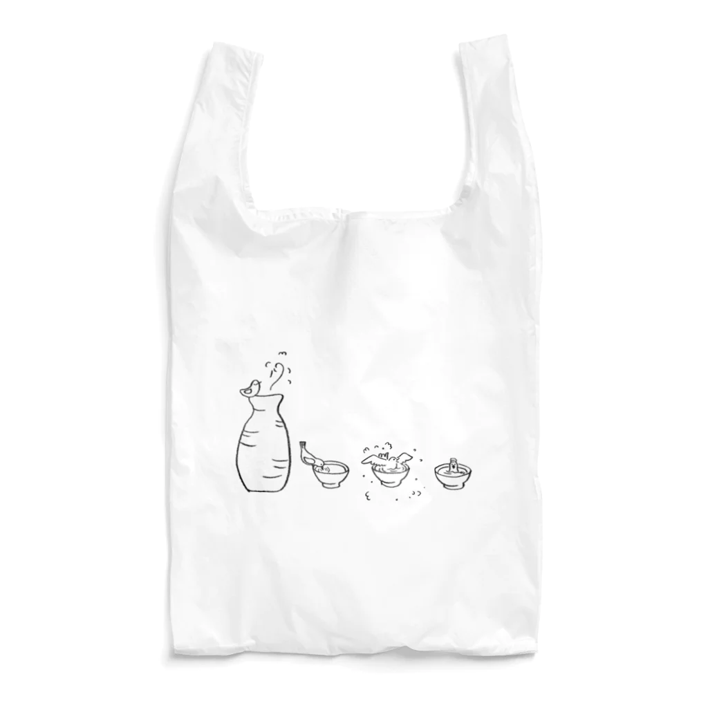 stereovisionの熱燗鳥 Reusable Bag