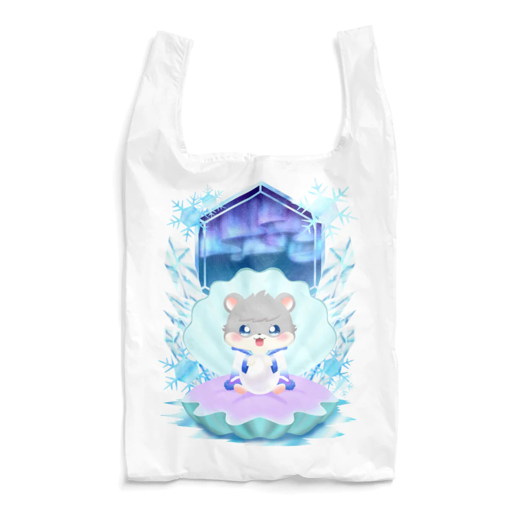 クロフミのまったりショップの氷と真珠と吹雪くん Reusable Bag