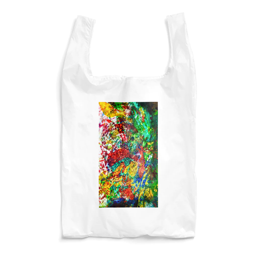 yutu00(ゆつぜろぜろ)の絵画の花 Reusable Bag