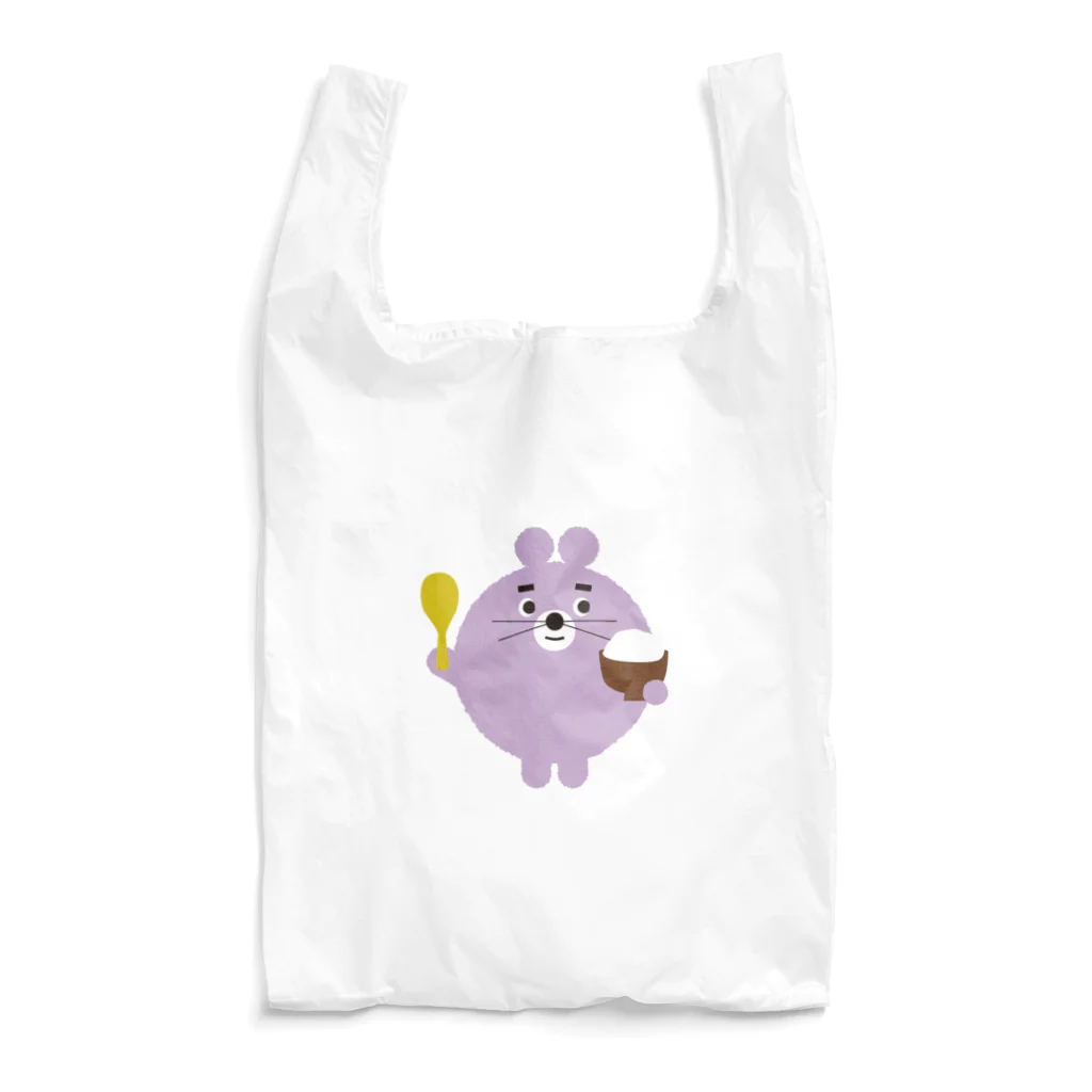 おこめが好きのTAWARAのねずみ Reusable Bag