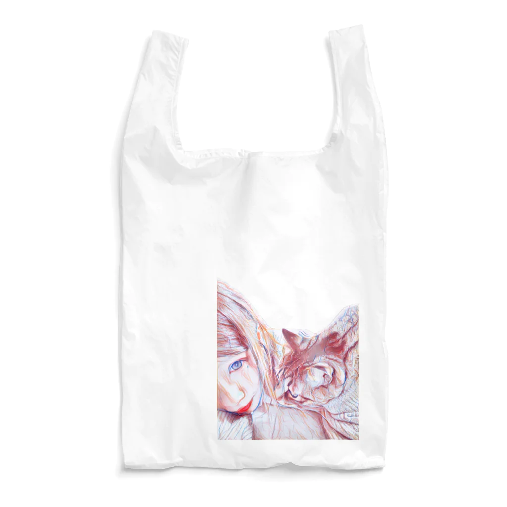 のあ。のThe Cat and I. Reusable Bag