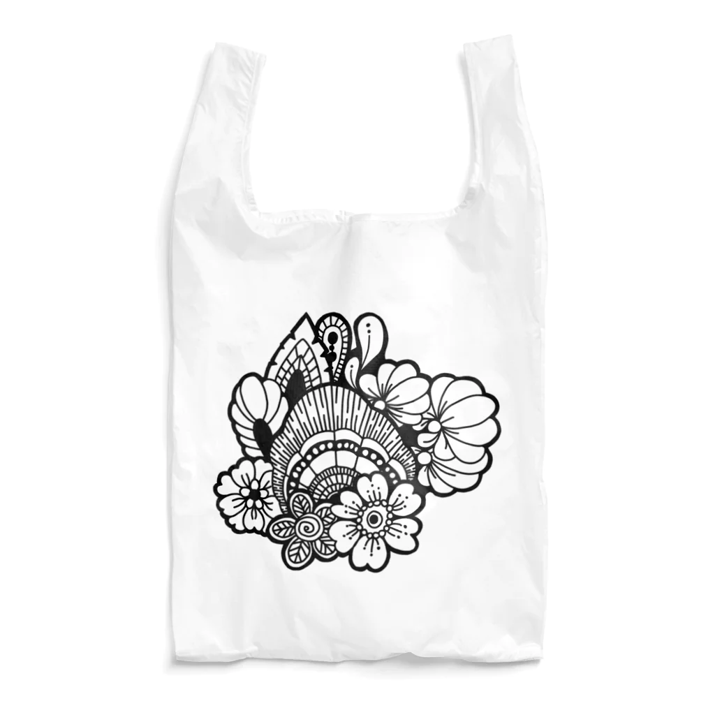 suzunokikoのフラワー Reusable Bag