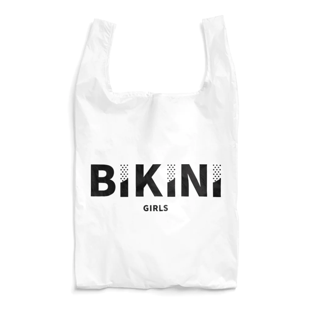8anna storeのBIKINI GIRLS／ビキニガールズ　テキストバージョン エコバッグ