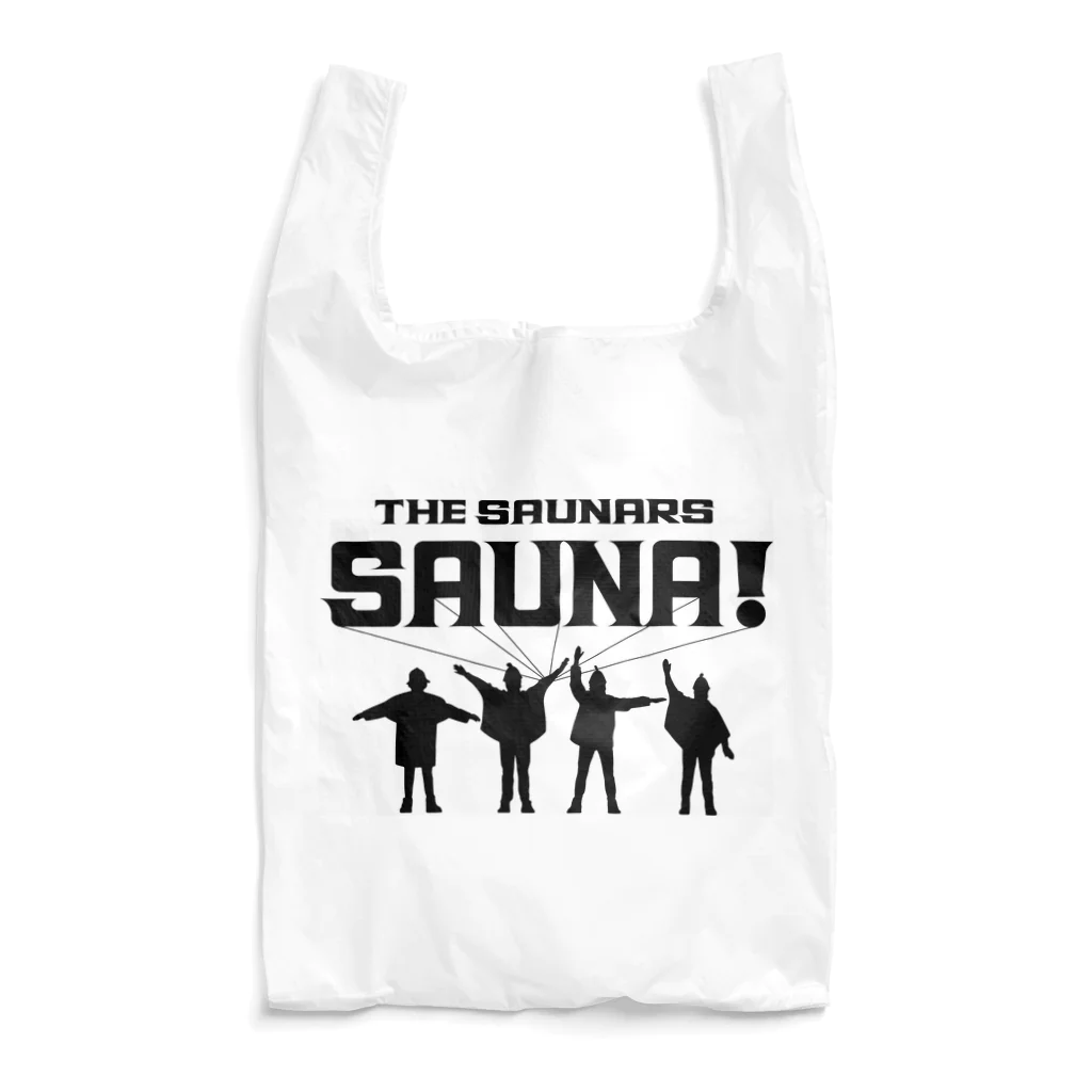 ザ・サウナーズのサウナ！エコバッグ／ザ・サウナーズ（白） Reusable Bag