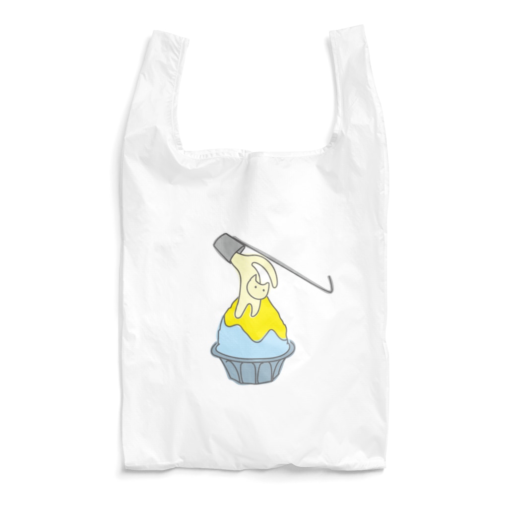 CHOTTOPOINTの練乳ねこかき氷（レモン） Reusable Bag