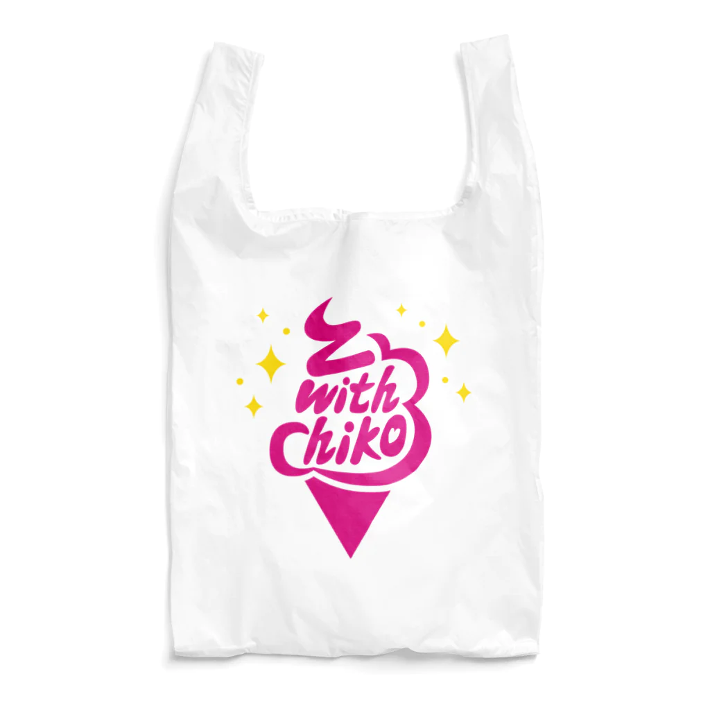 ChikoZumbaグッズのアイスクリーム柄 Reusable Bag