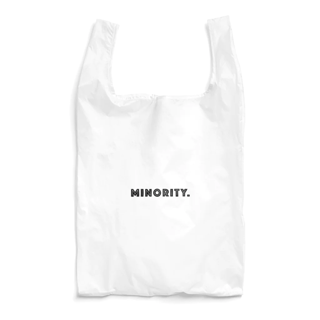 mincora.のMINORITY.　- black ver. 01 - エコバッグ