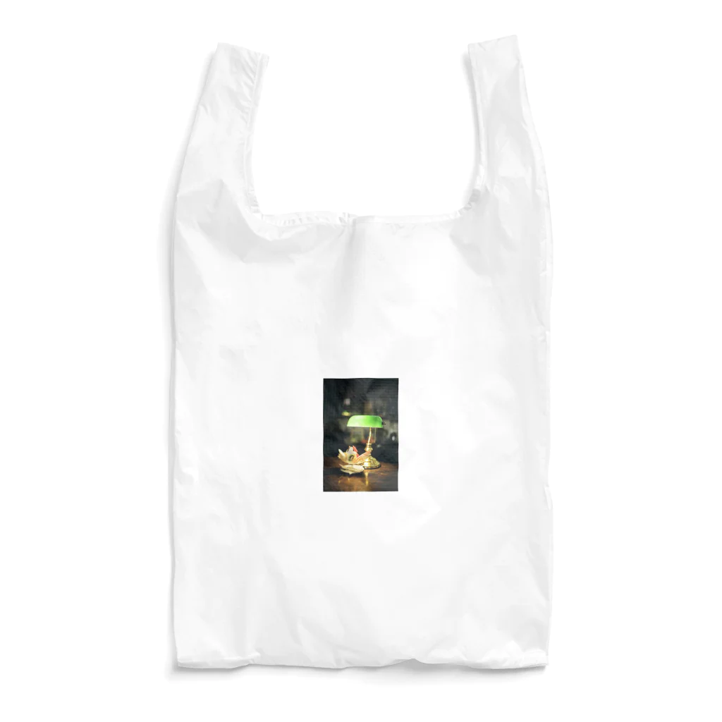 filmで魅せる私の住む街の照らされたパフェさん Reusable Bag