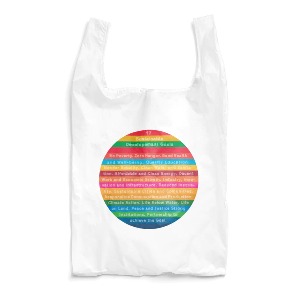 mincora.のSDGs - 17 Sustainable Development Goals - english ver. - Reusable Bag