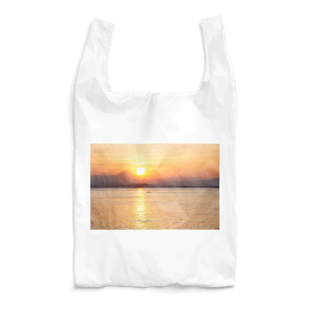 うさぎのおさんぽの夕焼け Reusable Bag