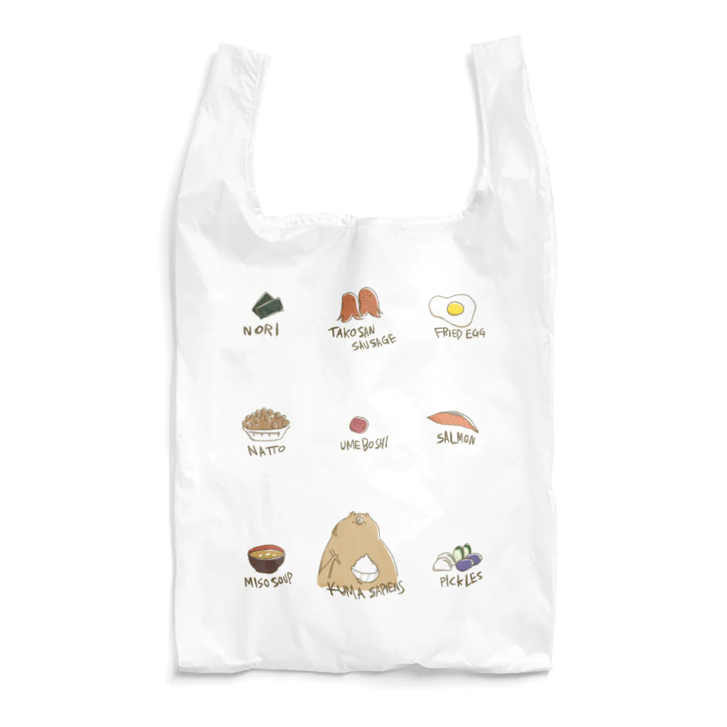 クマ・サピエンスのクマ・サピエンス Reusable Bag