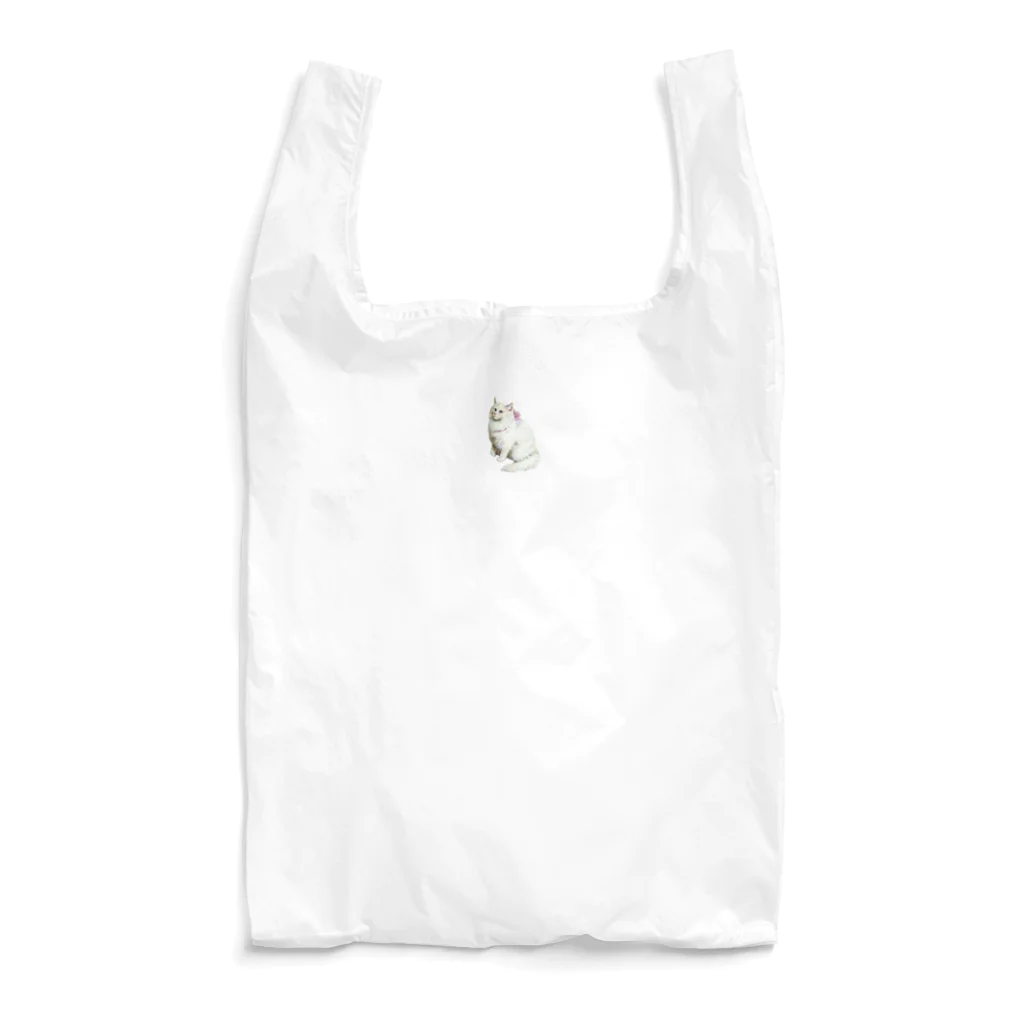 海賊猫 cocoのvictorian cat Donation T-shirt ➂ 両面Tシャツ Reusable Bag