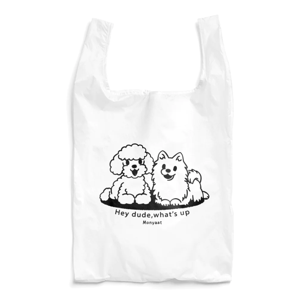 イラスト MONYAAT のToypoo ＆Pome A エコバッグ