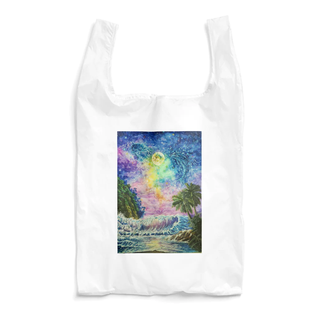 星空絵かきのアトリエの戯れる星のイルカ達 Reusable Bag