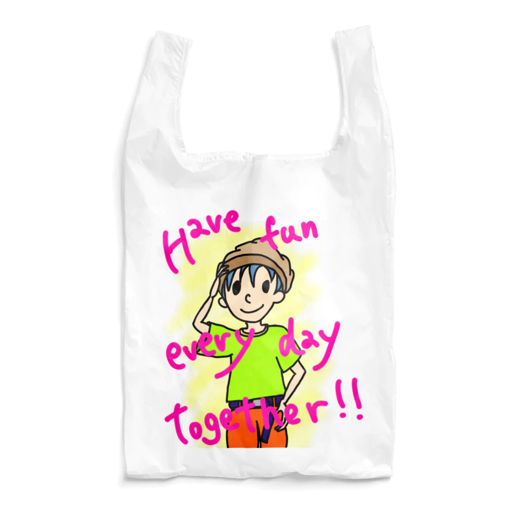 a-stilbe (アスチルベ)のHave fun every day together! Reusable Bag