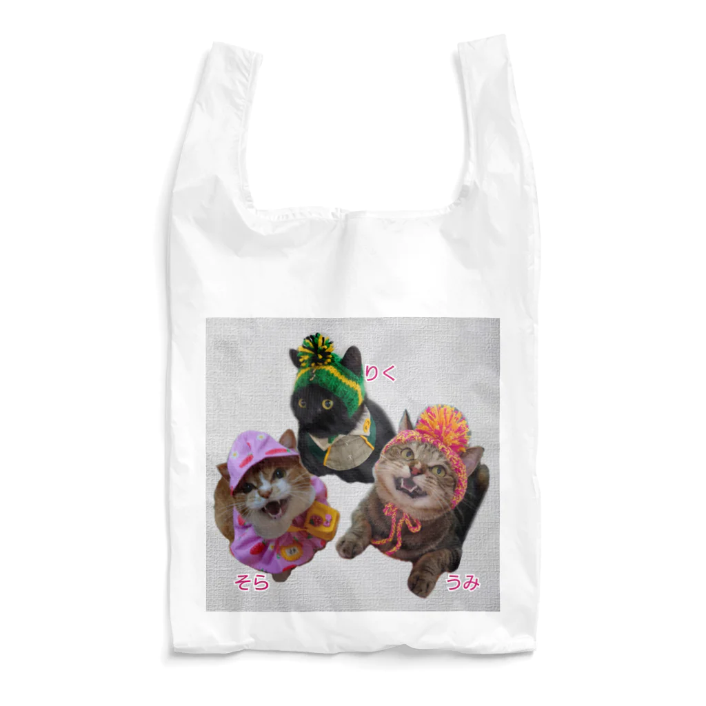 そら＆うみ＆りくのそら＆うみ＆りく💕 Reusable Bag