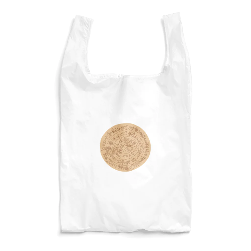 puikkoのファイストスの円盤B面（地色あり） Reusable Bag