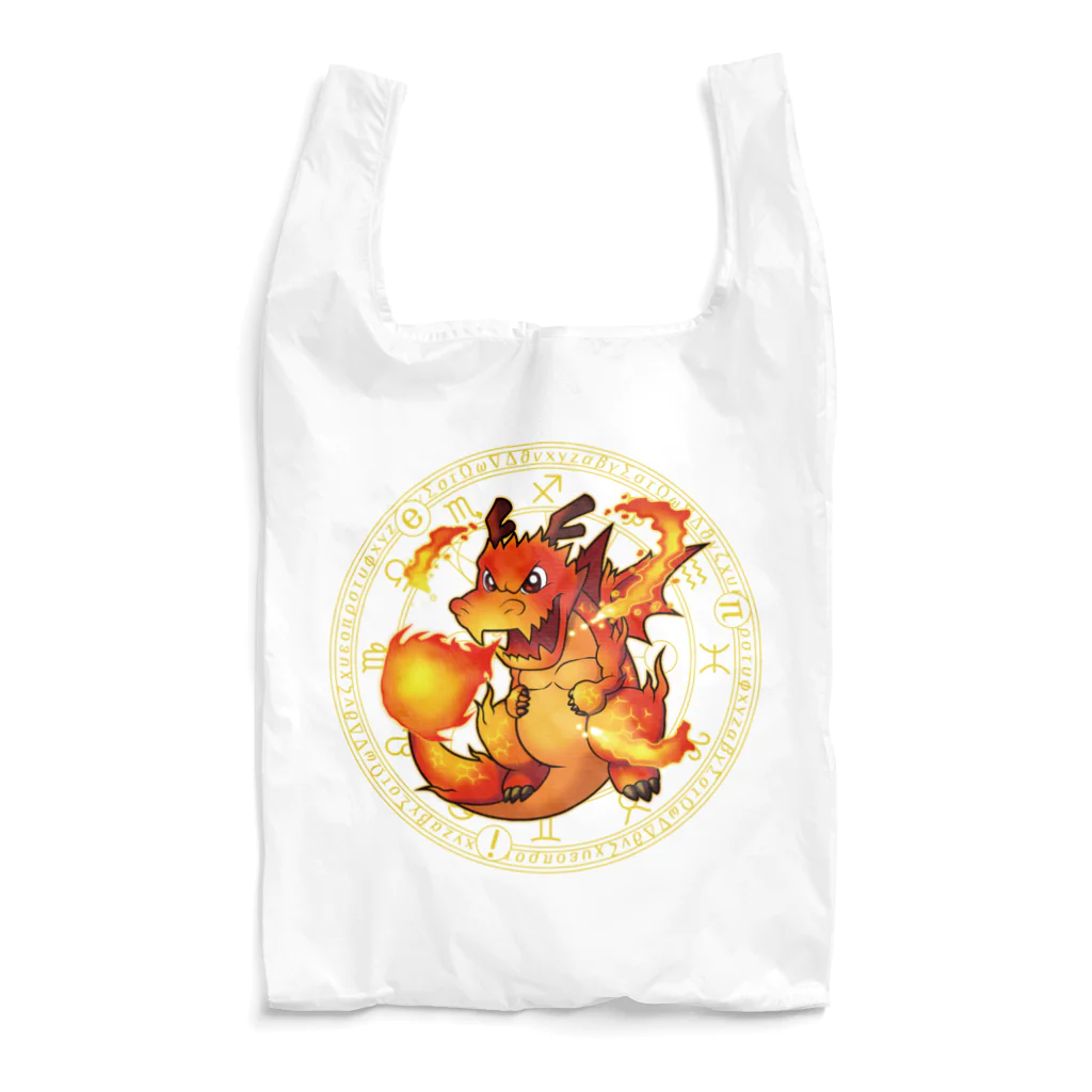 有限会社ケイデザインの【算数王国】No.91ドラゴン Reusable Bag