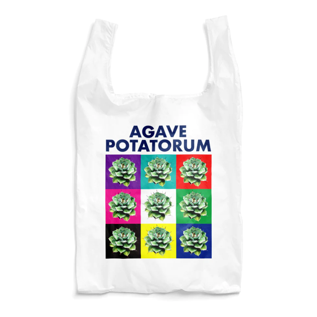 &ART315のAGAVE_POTATORUM_MULTI_COLOR エコバッグ