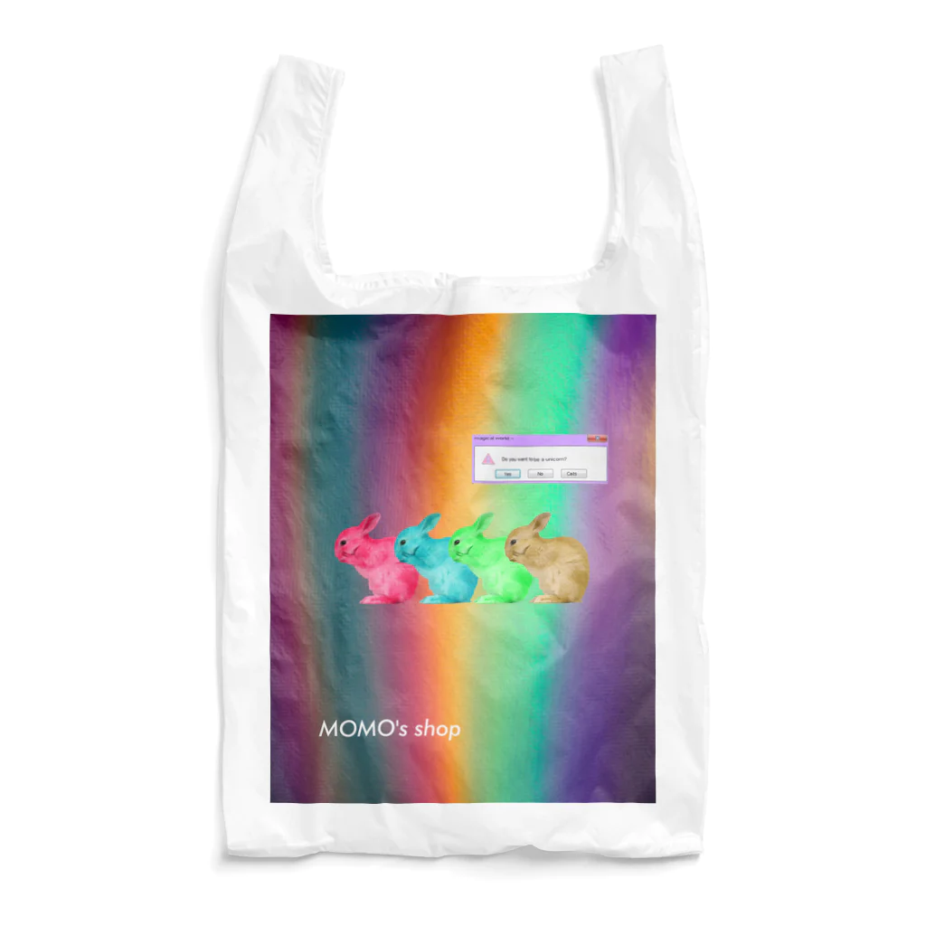 𝙈𝙊𝙈𝙊'𝙨 𝙎𝙝𝙤𝙥のrabbit×4 Reusable Bag