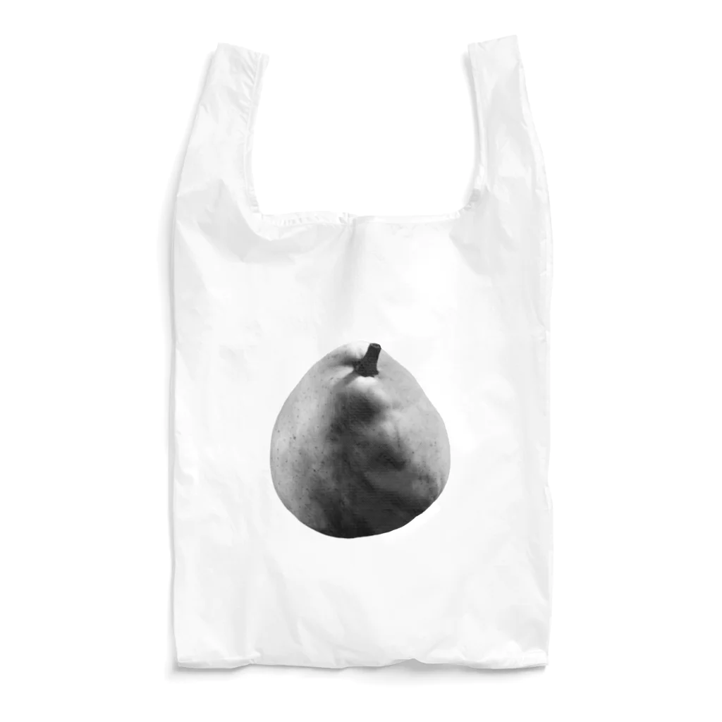 ハヤシ屋の洋梨好き-monochrome  Reusable Bag