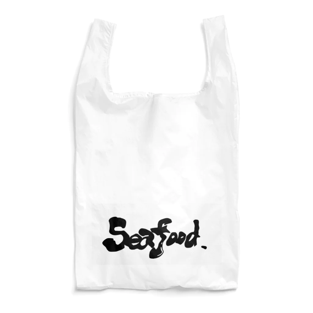 Seafood89のSeafood.ロゴ Reusable Bag