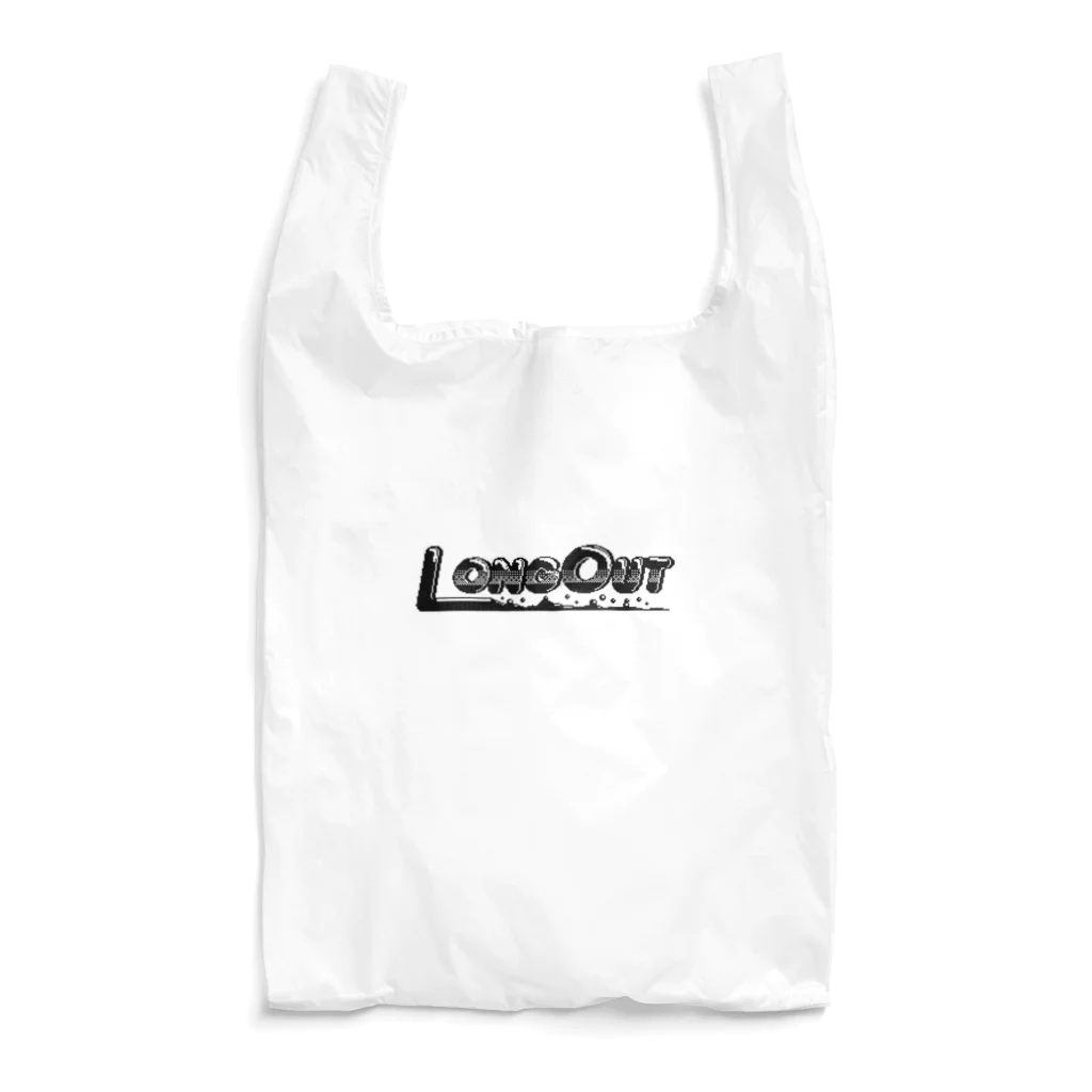 LONGOUTのLONGOUTブラックロゴ Reusable Bag