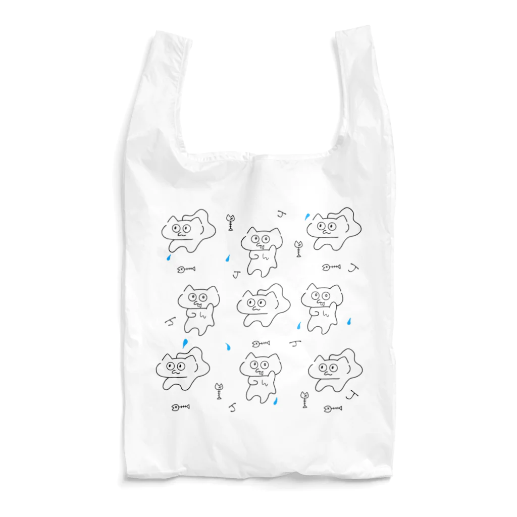 ennuのほねほねじゅるねこ Reusable Bag