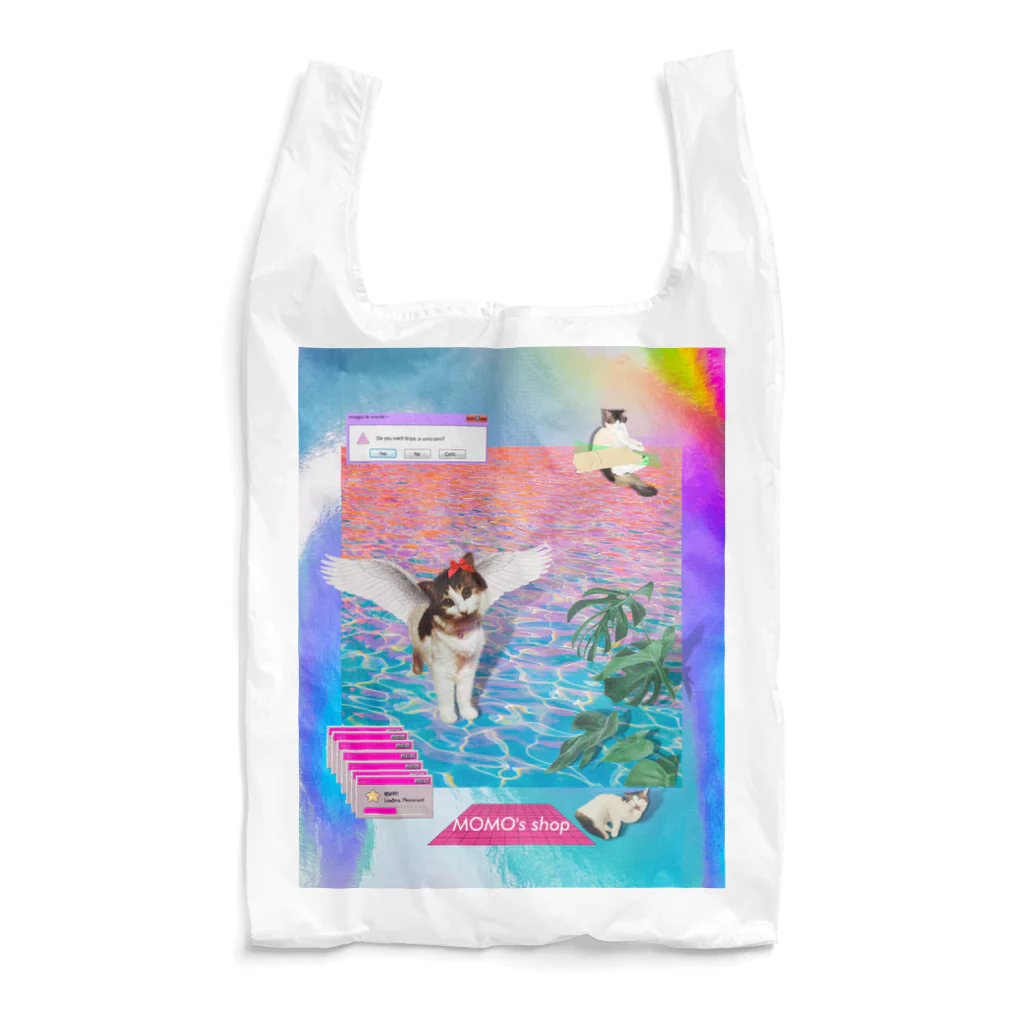 𝙈𝙊𝙈𝙊'𝙨 𝙎𝙝𝙤𝙥のvintage vaporwave Reusable Bag