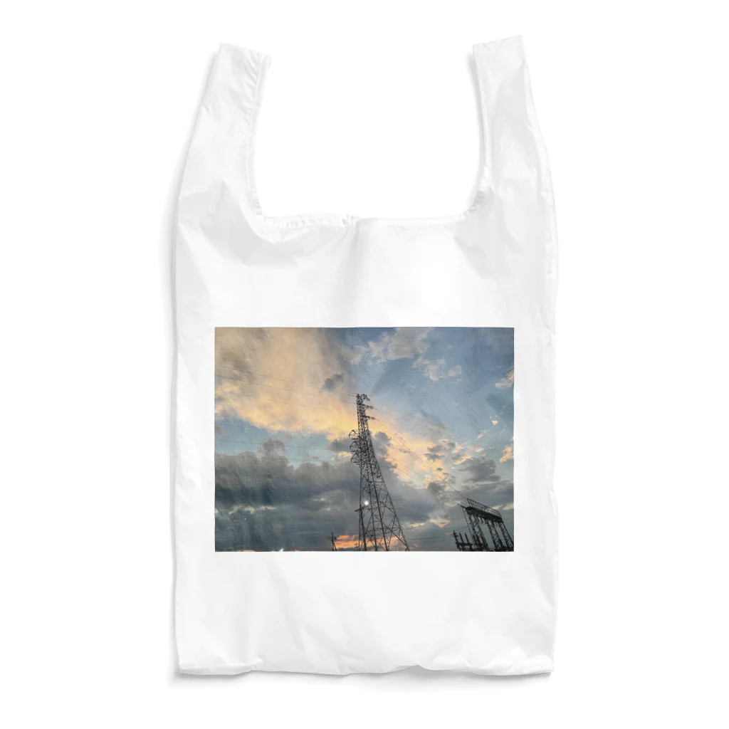 Aki’s design shopの(セール中)Sunset over the tower エコバッグ