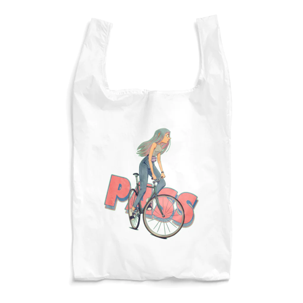 nidan-illustrationの"PASS" Reusable Bag