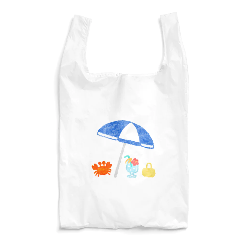 25nijuugoのバカンス中のカニ Reusable Bag