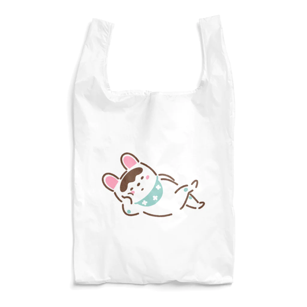 しまめのごろ寝いぬはりこ Reusable Bag