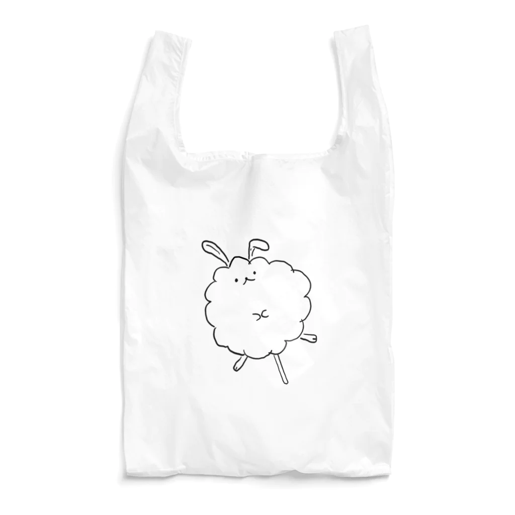 ぱちぱちコットンのうさあめ Reusable Bag