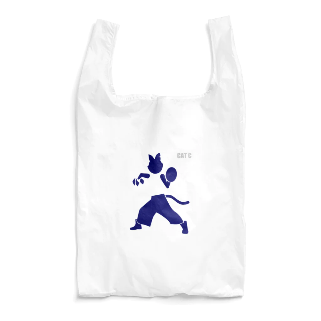 キャットＣのこうじょうけんがくのピクトグラムキャットC Reusable Bag